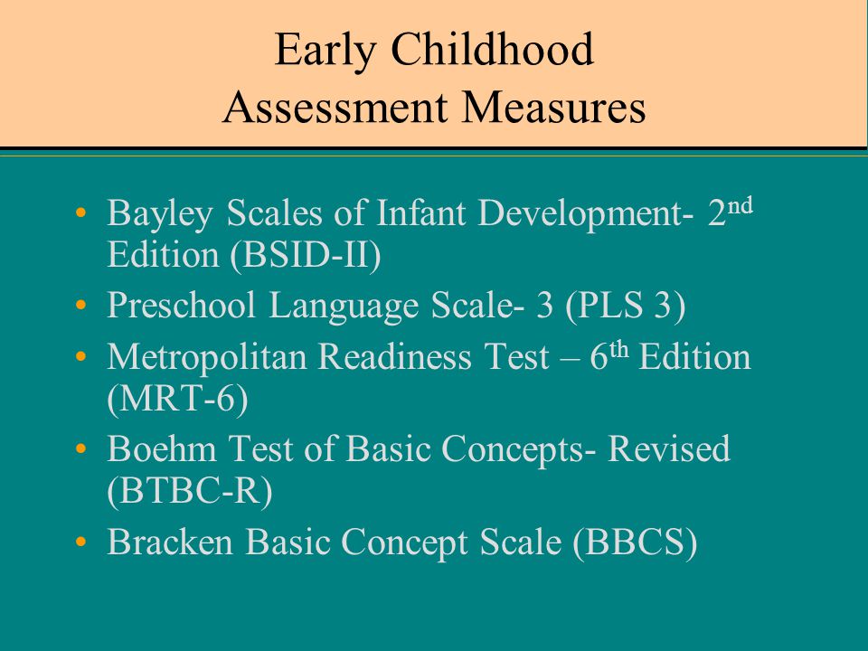 metropolitan readiness test 6th edition E arly c hildhood a ssessment c hapter 14 by: robin, tanalee, and.