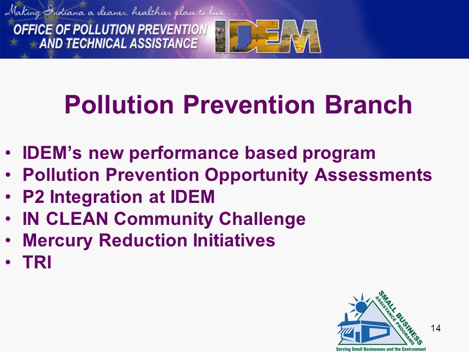 Pollution Prevention (P2) and TRI