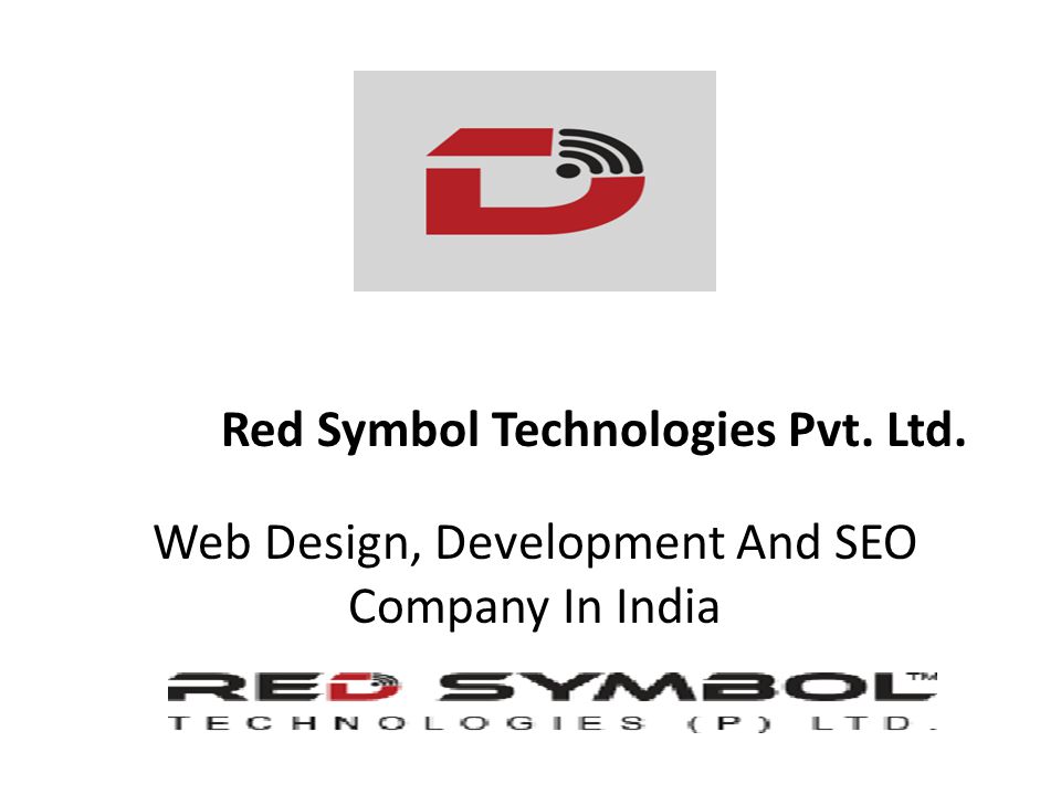 Web Design, Development And SEO Company In India Red Symbol Technologies Pvt. Ltd.