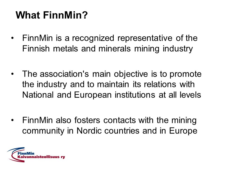 What FinnMin.