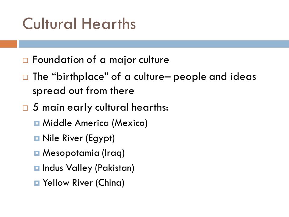 cultural geography topics
