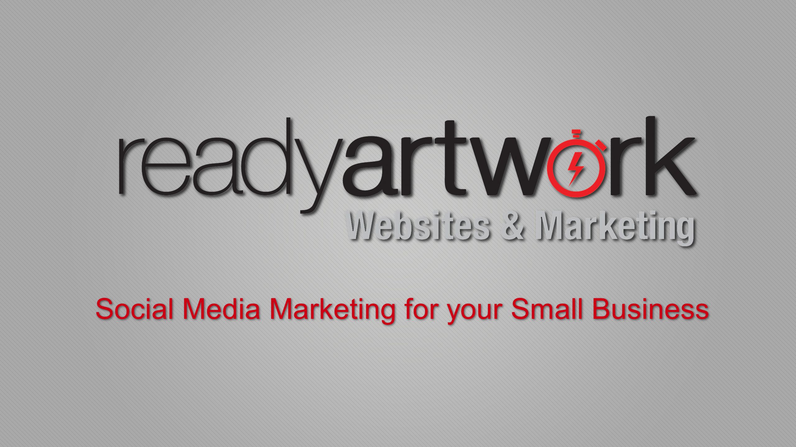 Social Media Marketing for your Small Business