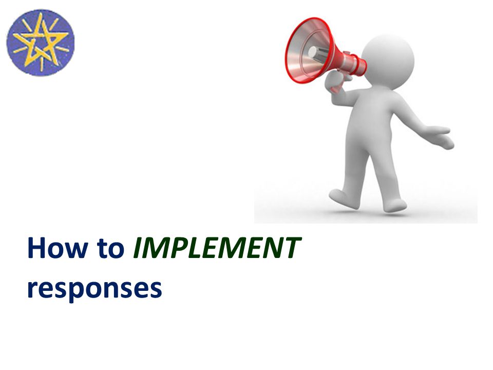 How to IMPLEMENT responses
