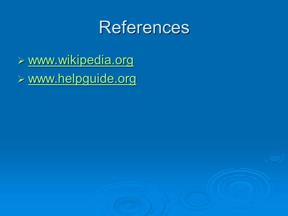 References      