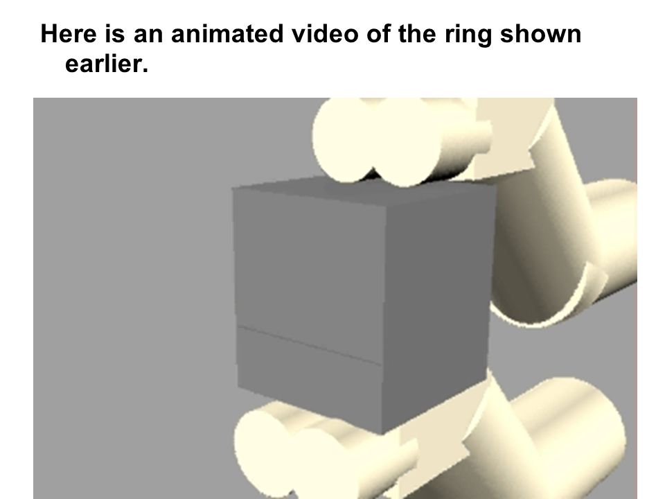 Here is an animated video of the ring shown earlier.