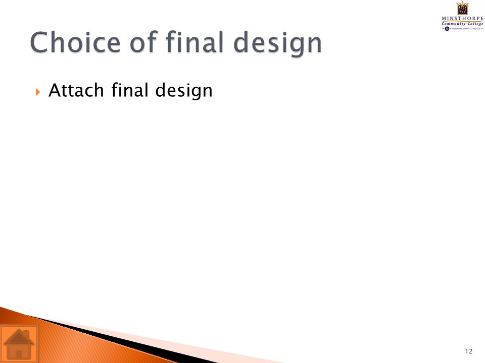  Attach final design 12