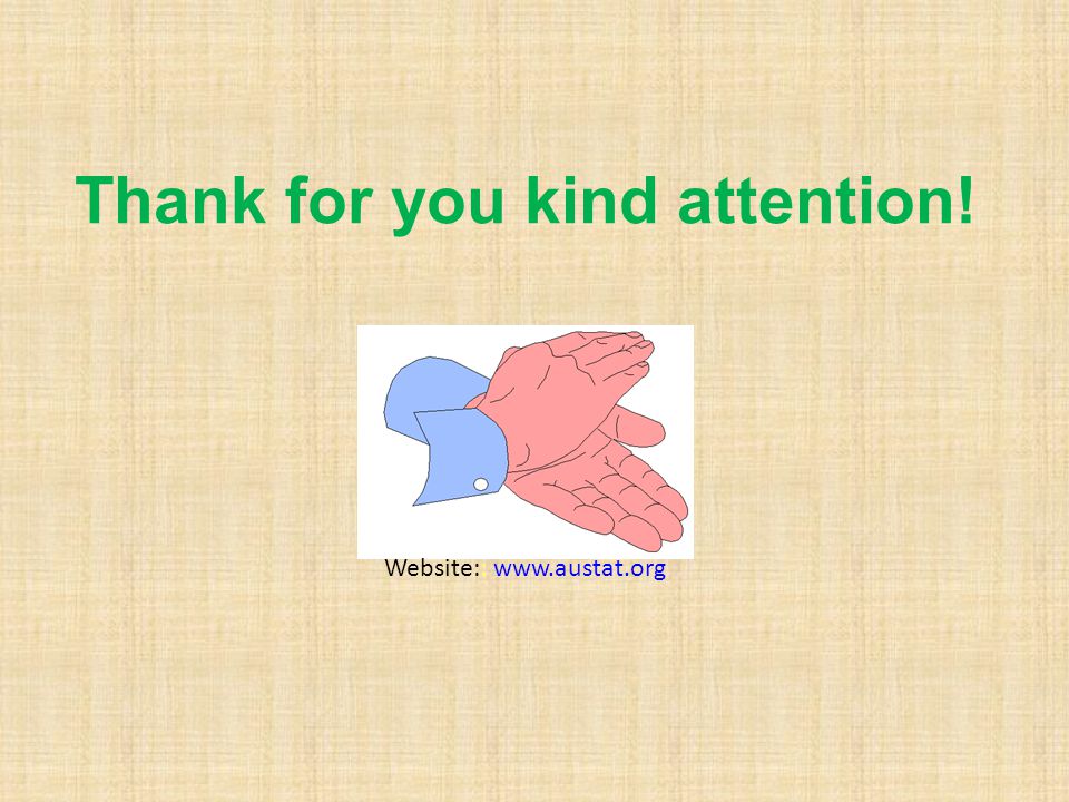 Thank for you kind attention! Website::