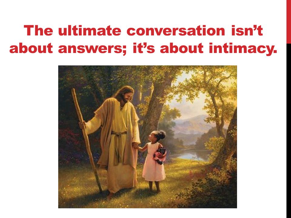 The ultimate conversation isn’t about answers; it’s about intimacy.