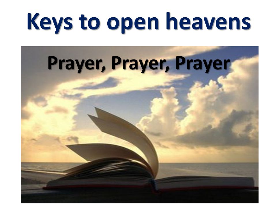 Prayer, Prayer, Prayer