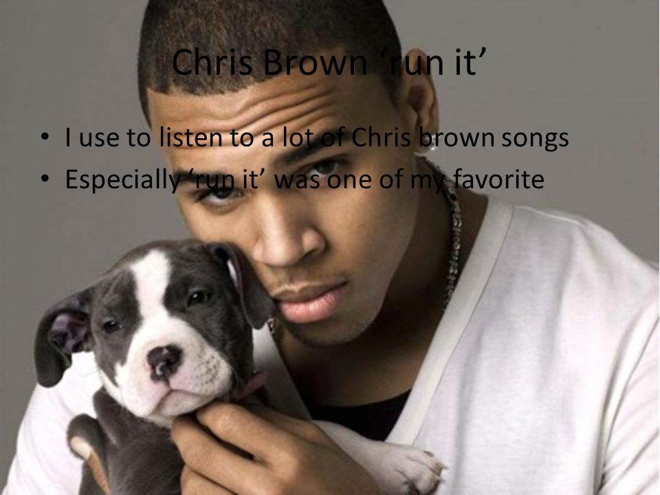 chris brown run it listen