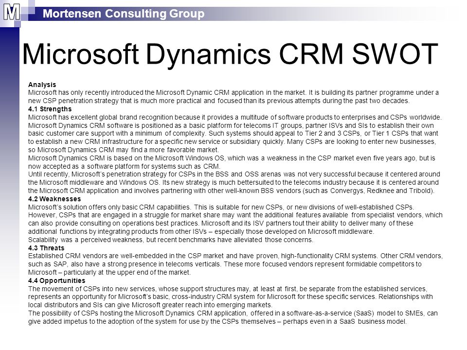 session07 swot analysis dr mark h mortensen and 212 tues thurs 2 swot analysis microsoft