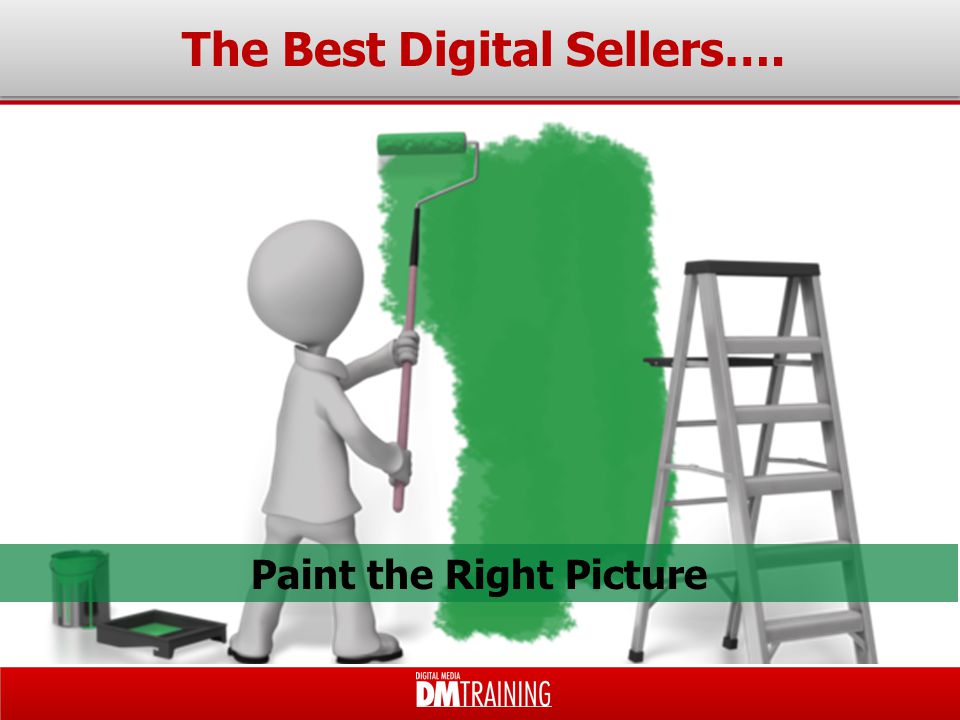 The Best Digital Sellers…. Paint the Right Picture