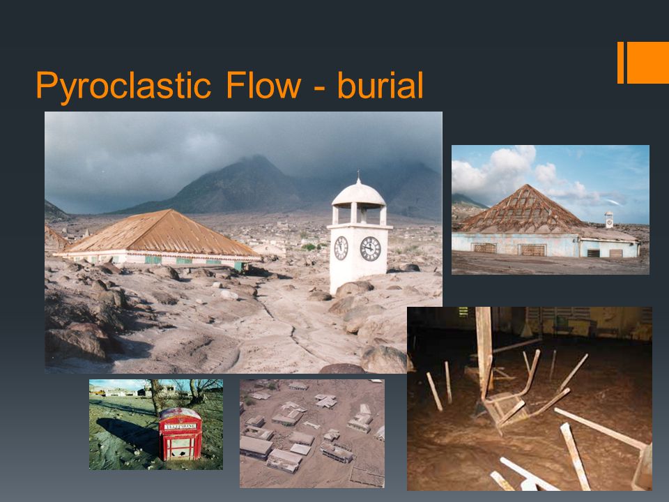Pyroclastic Flow - burial