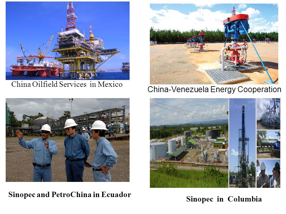 China Oilfield Services in Mexico China-Venezuela Energy Cooperation Sinopec and PetroChina in Ecuador Sinopec in Columbia