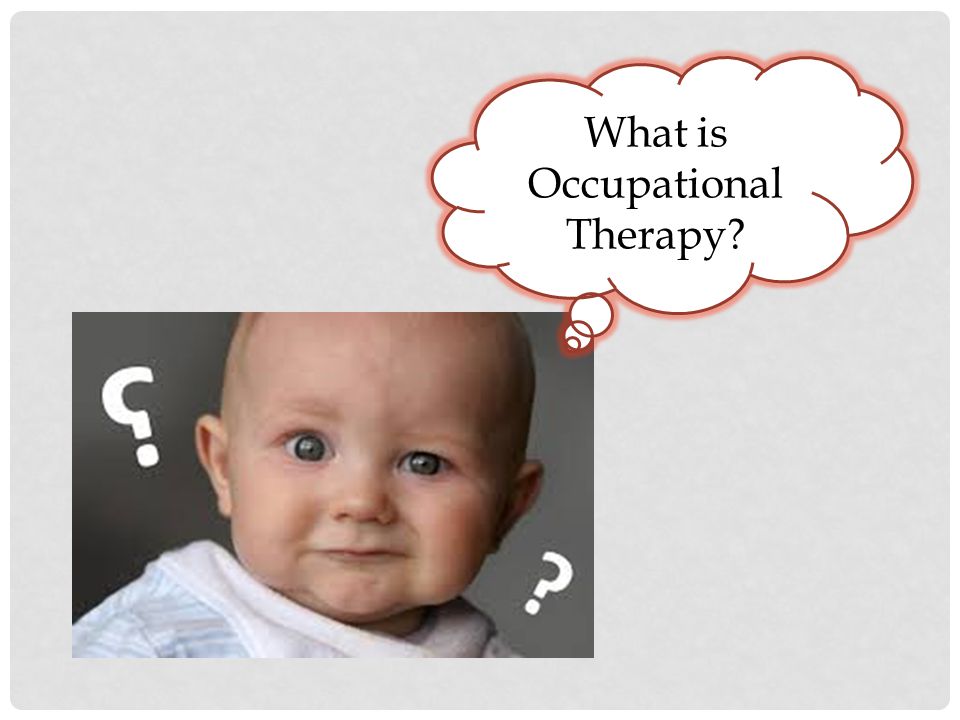 ELIZABETH WALZ OCCUPATIONAL THERAPY Student Information Session Spring 2015