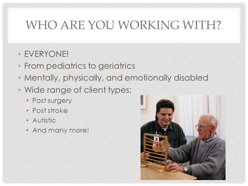 WHAT IS OCCUPATIONAL THERAPY.