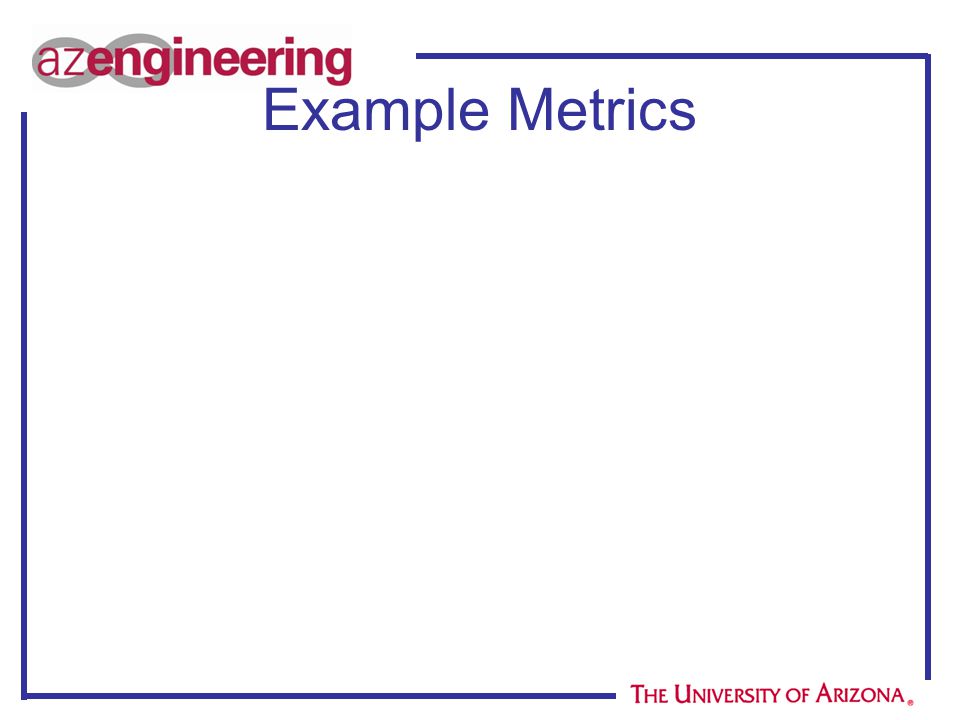 Example Metrics