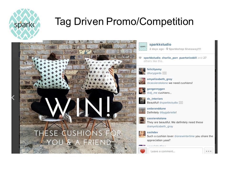 Tag Driven Promo/Competition