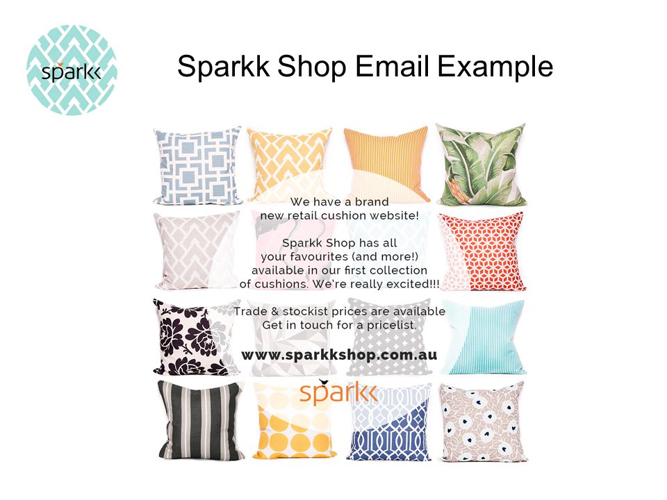 Sparkk Shop  Example