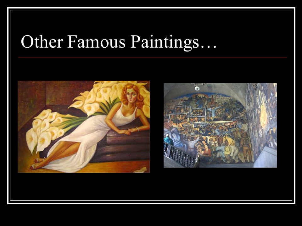 Other Famous Paintings…