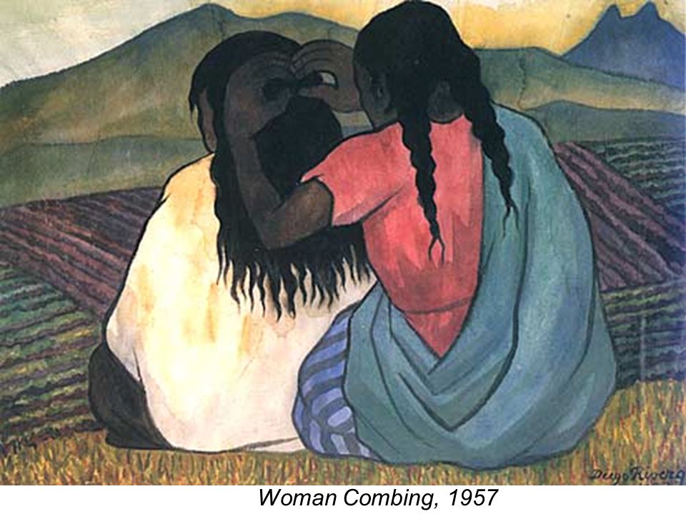 Woman Combing, 1957