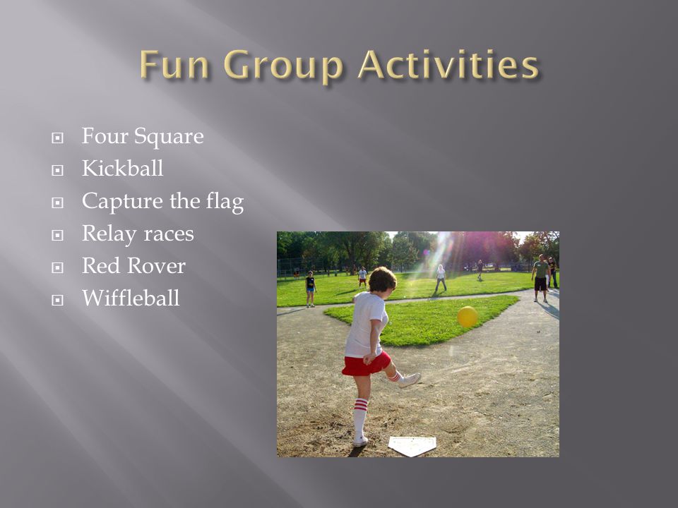 WWhat is good about having group activities.