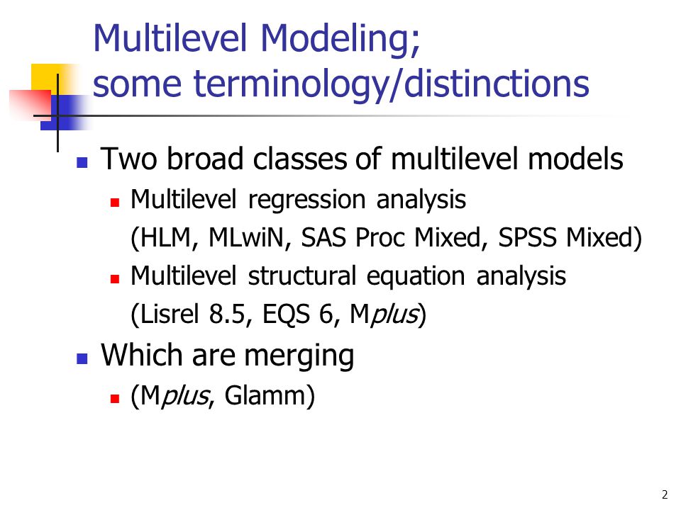1 Multilevel Models in Survey Error Estimation Joop Hox Utrecht University  mlsurvey. - ppt download