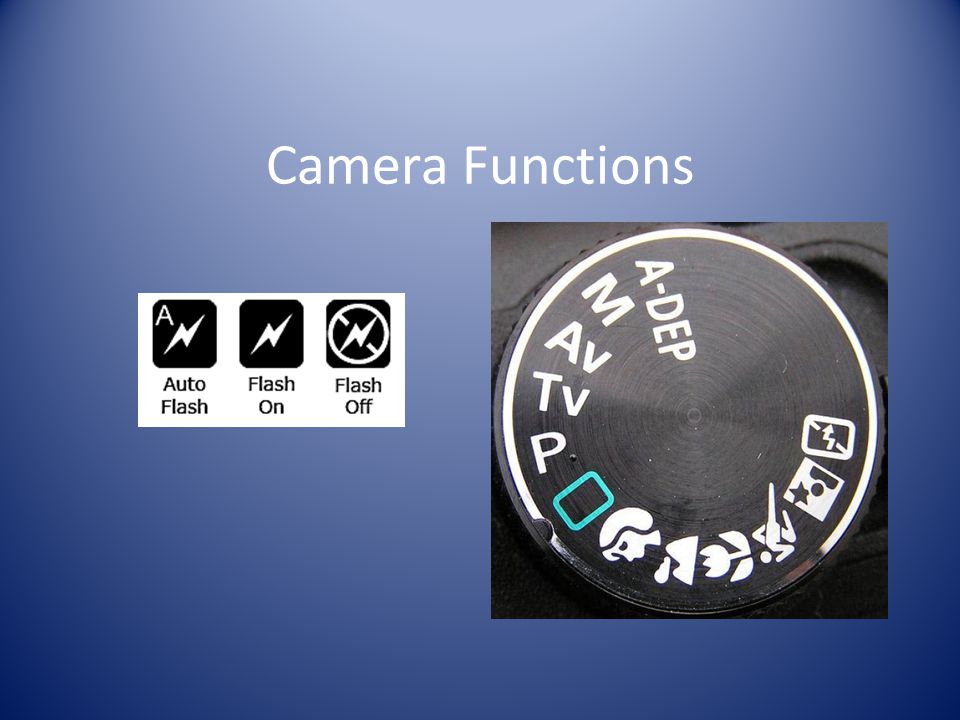 Camera Functions