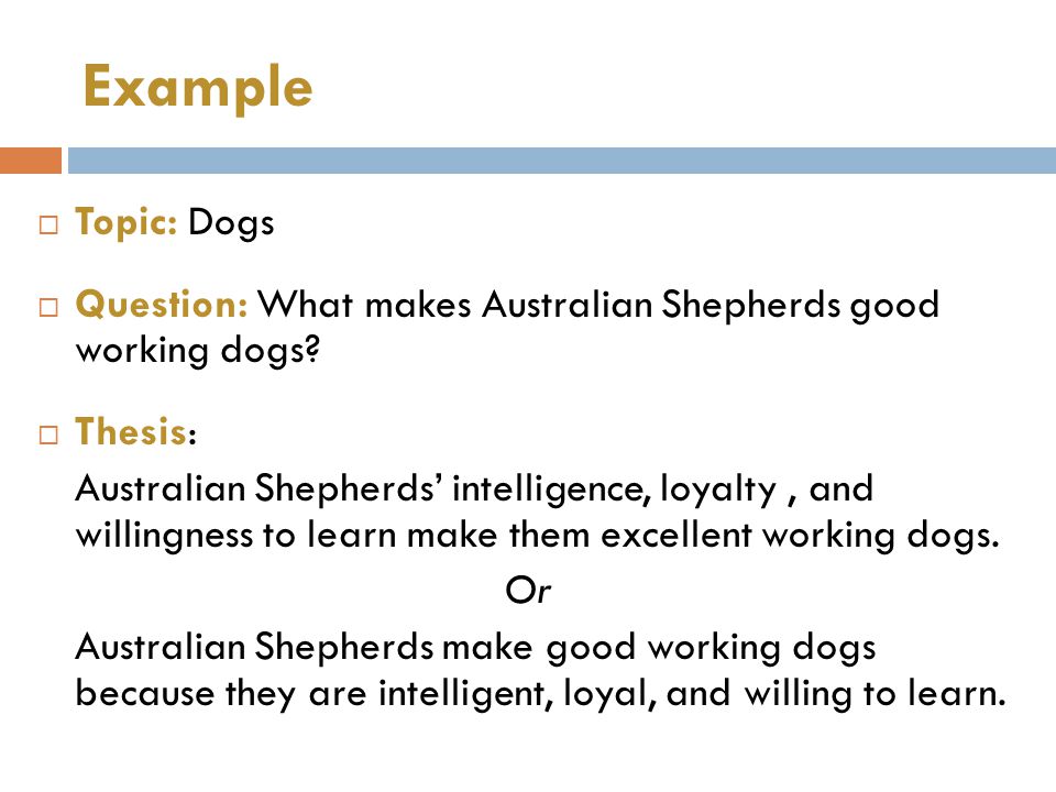 Famous thesis statements examples