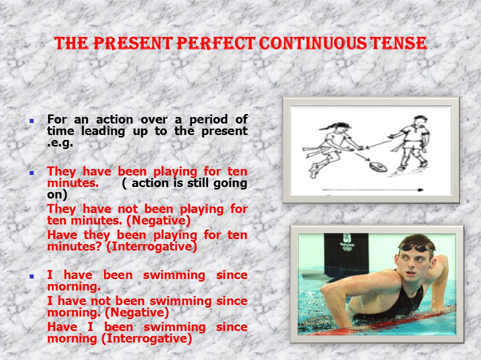 The Present Perfect Tense Things happening in the past but having result in the present- We have won the match.