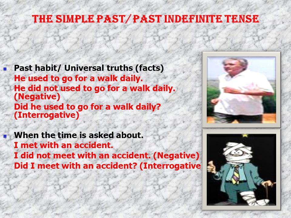 The Present Perfect Continuous Tense For an action over a period of time leading up to the present.e.g.