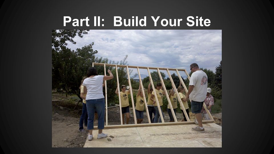 Part II: Build Your Site
