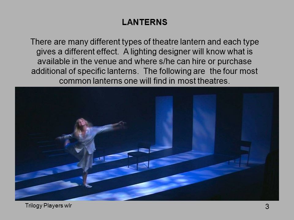 Trilogy Players Wlr 1 Stage Lighting Will Trilogy Players Wlr 1 Stage Lighting Will