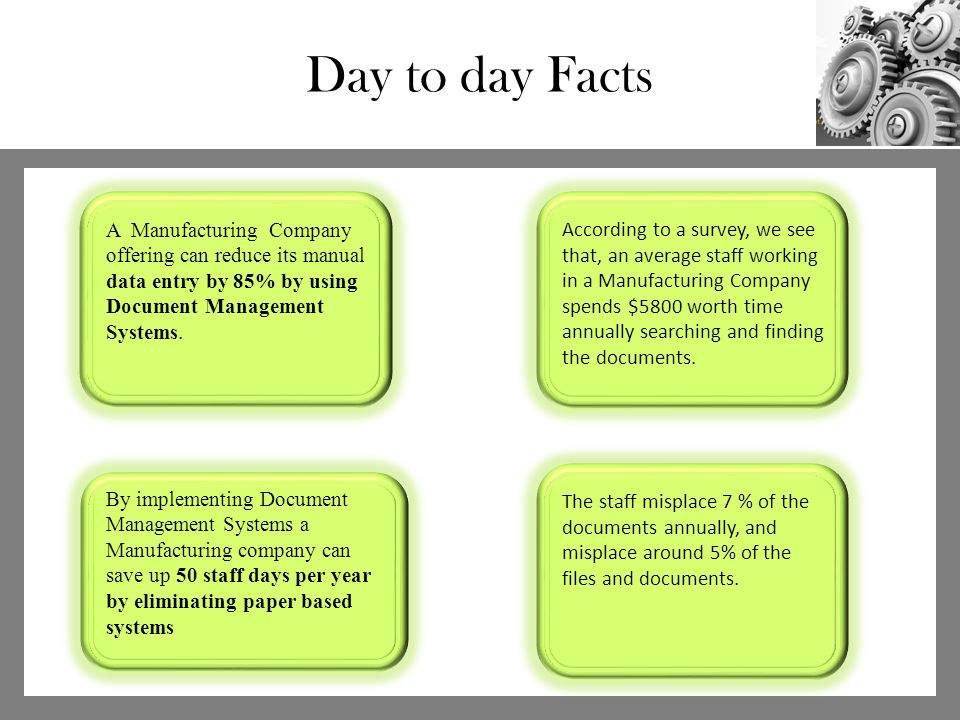 Day to day Facts