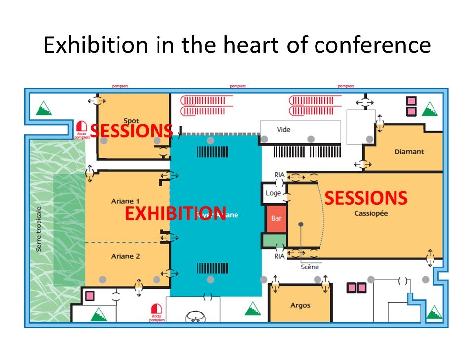 Exhibition in the heart of conference EXHIBITION SESSIONS