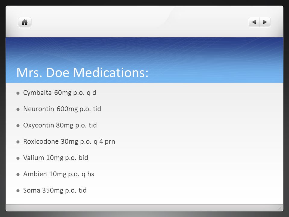 gabapentin prn pain