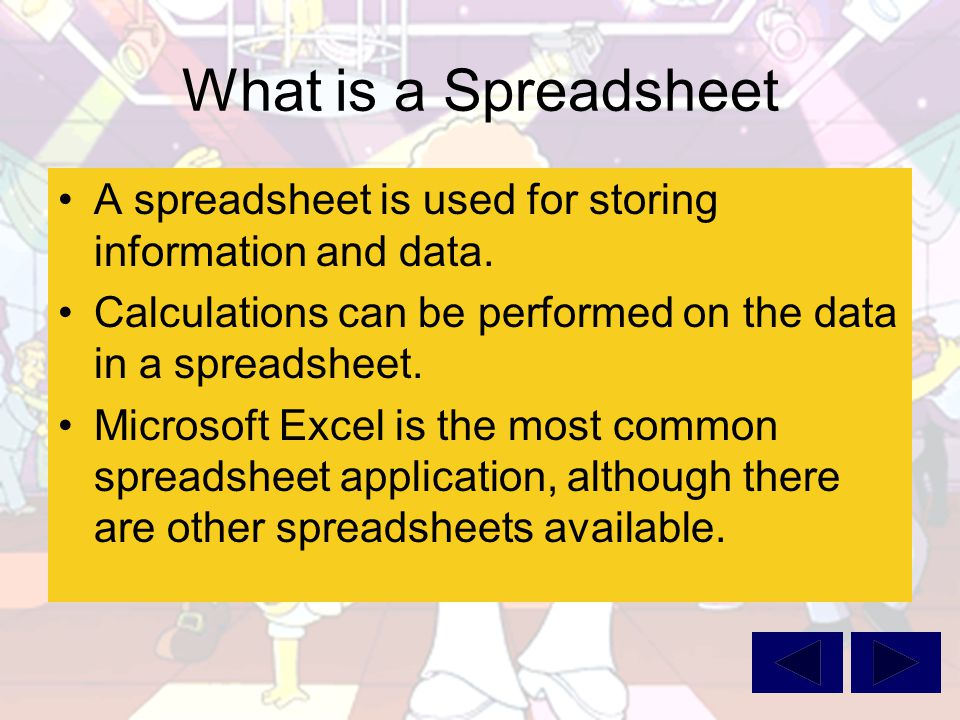 Dude! Lets do Spreadsheets! Start