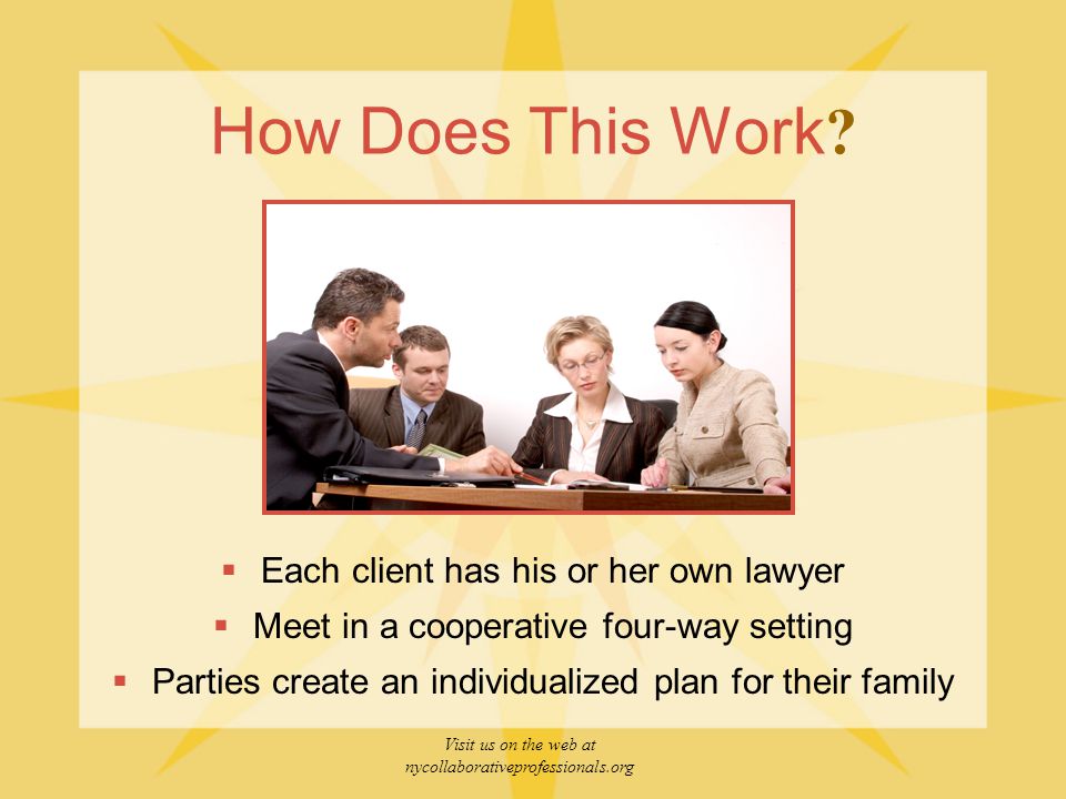 Visit us on the web at nycollaborativeprofessionals.org How Does This Work .