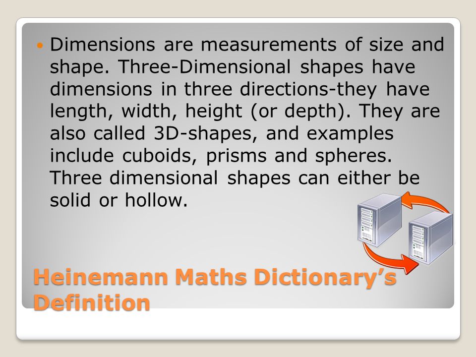 3d Shapes Presentation Tatiana And Farah My Definition A 3d Shape Has A Volume A Height A Width A Length And Stands Out Ppt Download 3d Shapes Presentation Tatiana And Farah My Definition A 3d Shape Has A Volume A Height A Width A Length And Stands Out Ppt Download
