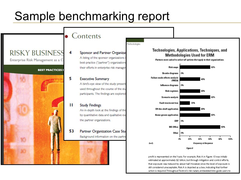 Sample benchmarking report