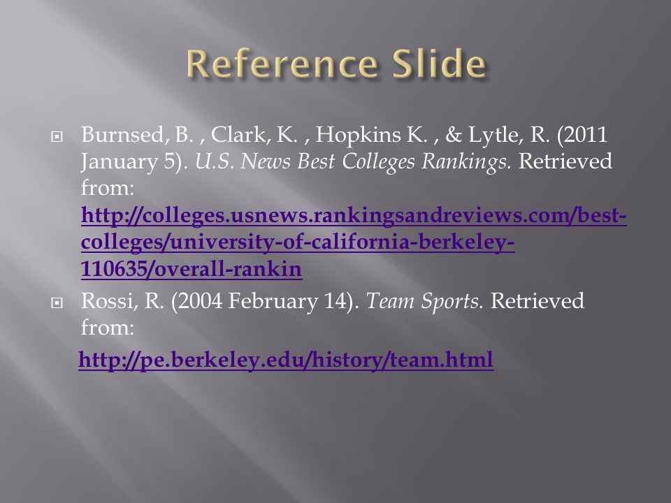  Burnsed, B., Clark, K., Hopkins K., & Lytle, R. (2011 January 5).