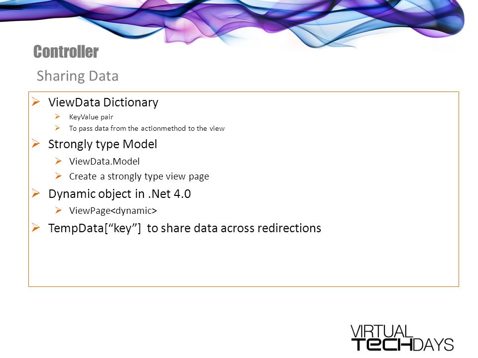 Virtual techdays INDIA │ November 2010 ASP.Net MVC Deep Dive Sundararajan S │ Associate Tech Architect, Aditi Technologies.... 