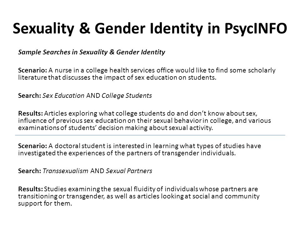 research topics on transgender