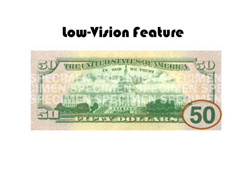 Low-Vision Feature