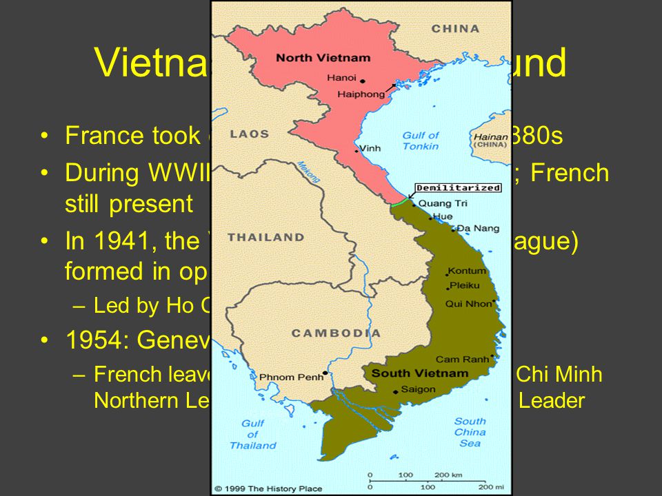 Vietnam War Vietnam War Background France Took Control Of Vietnam In The 10s During Wwii Japan Controlled Vietnam French Still Present In 1941 Ppt Download