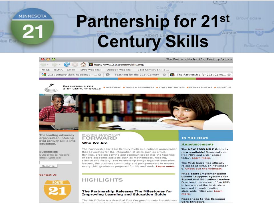 Partnership for 21 st Century Skills