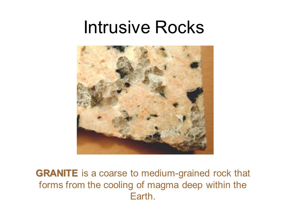 Earth Science Rocks!!. How Igneous Rock Is Formed They are formed by ...