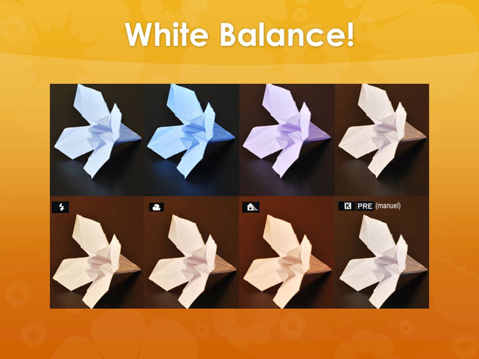 White Balance!
