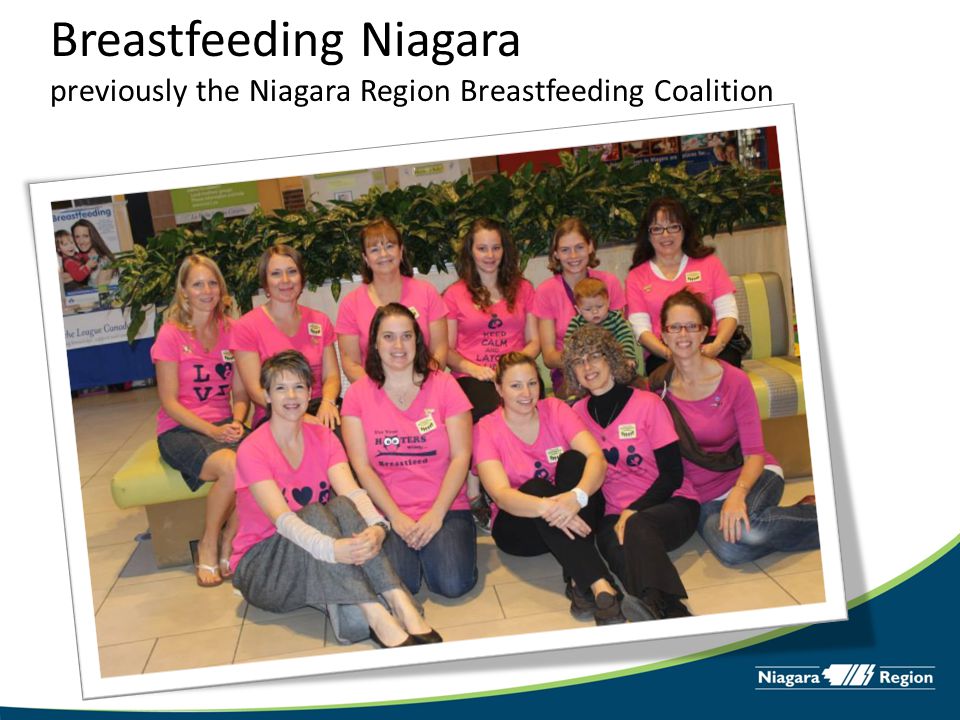 Breastfeeding Niagara previously the Niagara Region Breastfeeding Coalition