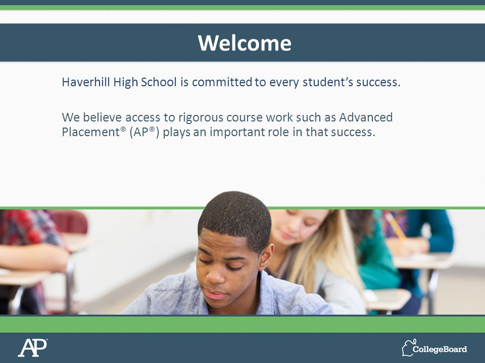 Haverhill High School is committed to every student’s success.